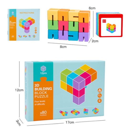 3D Building Block Puzzle