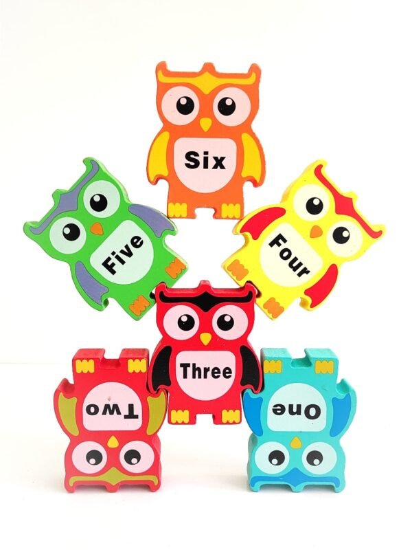 Wooden Stacking Toy - OWL Balancing