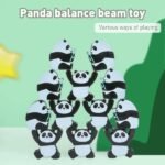 Wooden Stacking Toy - PANDA Balance - Image 2