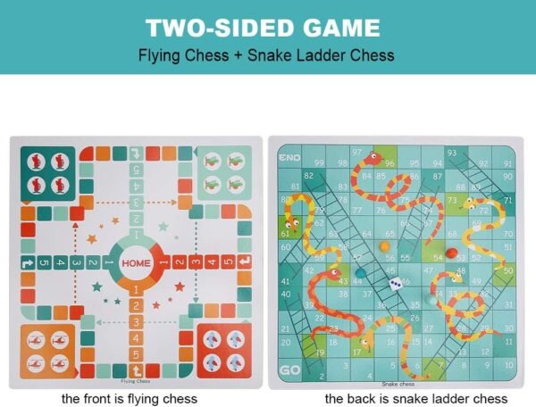 LUDO - SNAKE AND LADDER 2 in 1