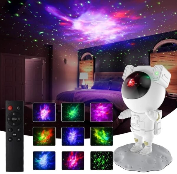 Astronaut Galaxy Projector Night Light - Image 2