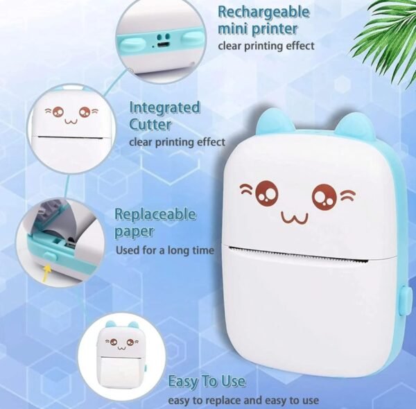 Kids Mini Printer - Image 4