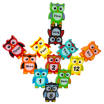 Wooden Stacking Toy - OWL Balancing - Image 5