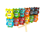 Wooden Stacking Toy - OWL Balancing - Image 6