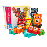 Wooden Stacking Toy - OWL Balancing - Image 7