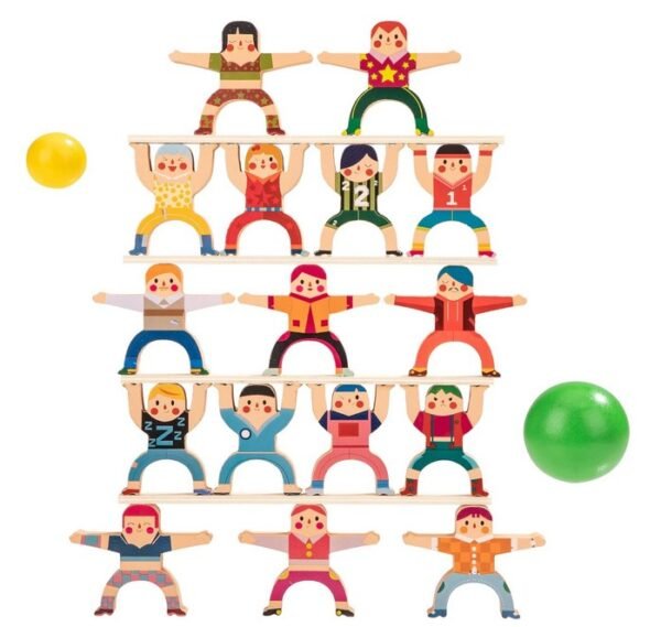 Wooden Stacking Toy - Hercules Jenga - Image 2