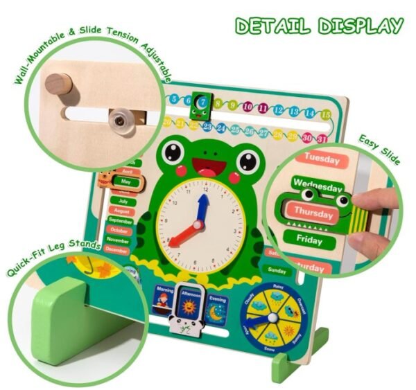 Multi functional calendar clock - Image 4