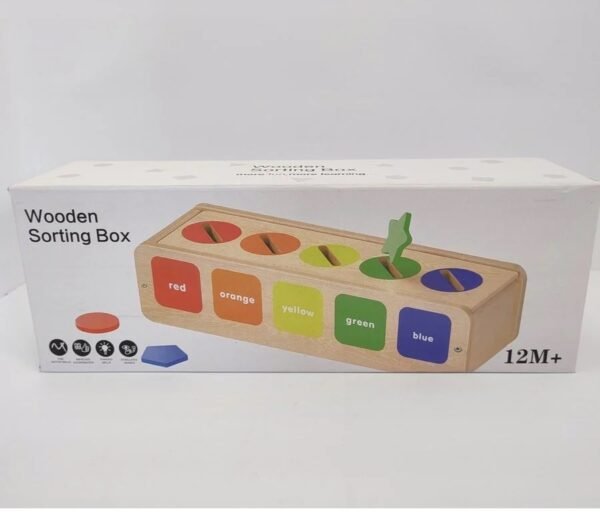 Wooden Sorting Box - Image 5