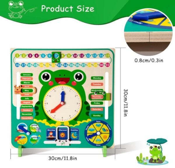 Multi functional calendar clock - Image 6