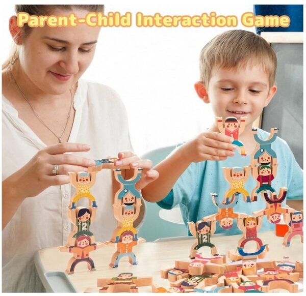 Wooden Stacking Toy - Hercules Jenga - Image 8
