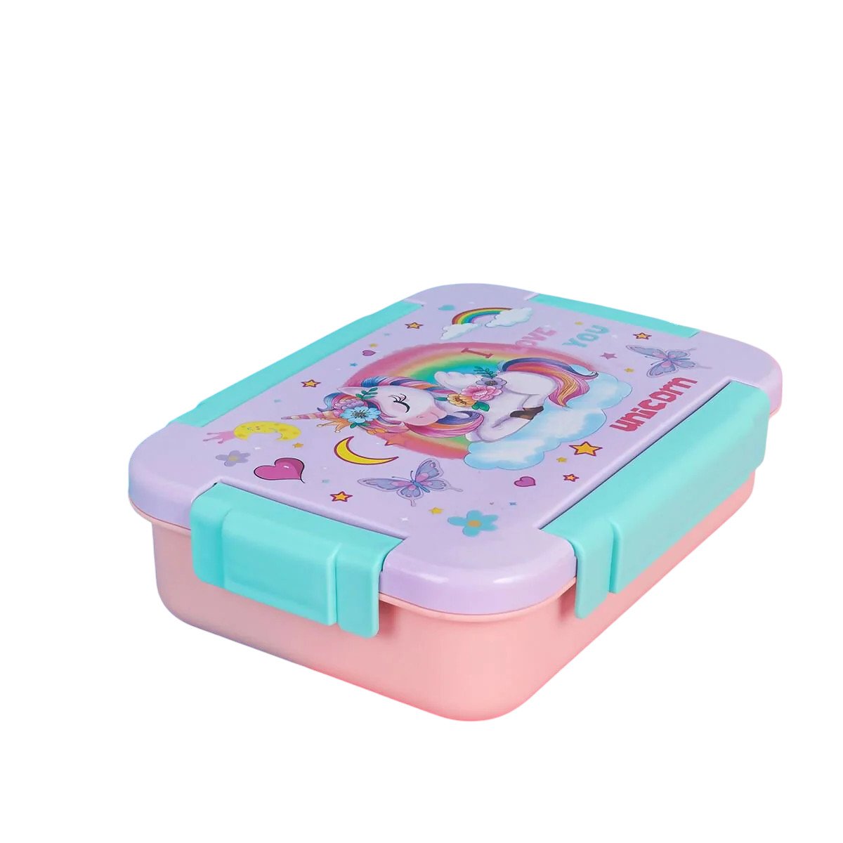 3 Compartment Stainless Steel Lunch Box – Unicorn