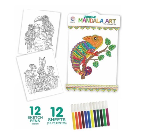 Mandala art - Jungle - Image 2