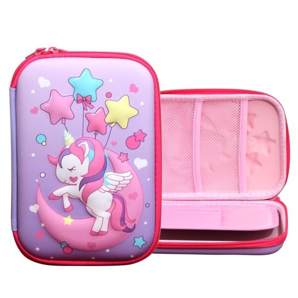 Unicorn Hard Shell 3D Pencil Case - Image 2