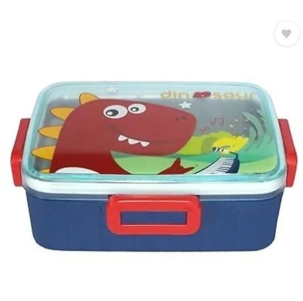 Dinosaur-Themed Stainless Steel Lunch Box - Image 3