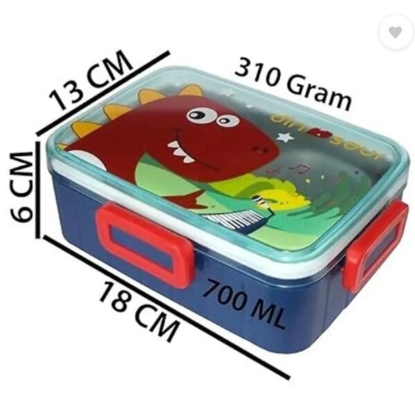 Dinosaur-Themed Stainless Steel Lunch Box - Image 4