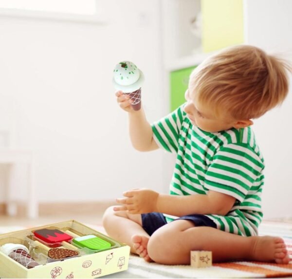 Wooden Ice Cream Toy Set - Image 5