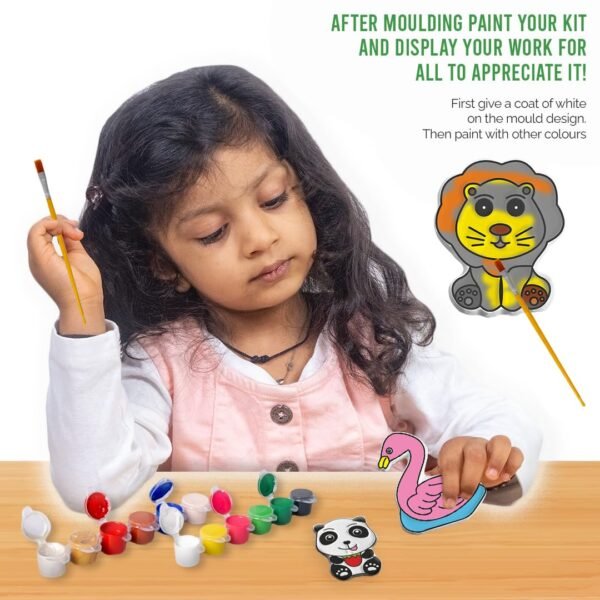 Mould & Paint Animal Safari Kit - Image 6