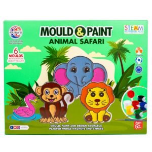 Mould & Paint Animal Safari Kit